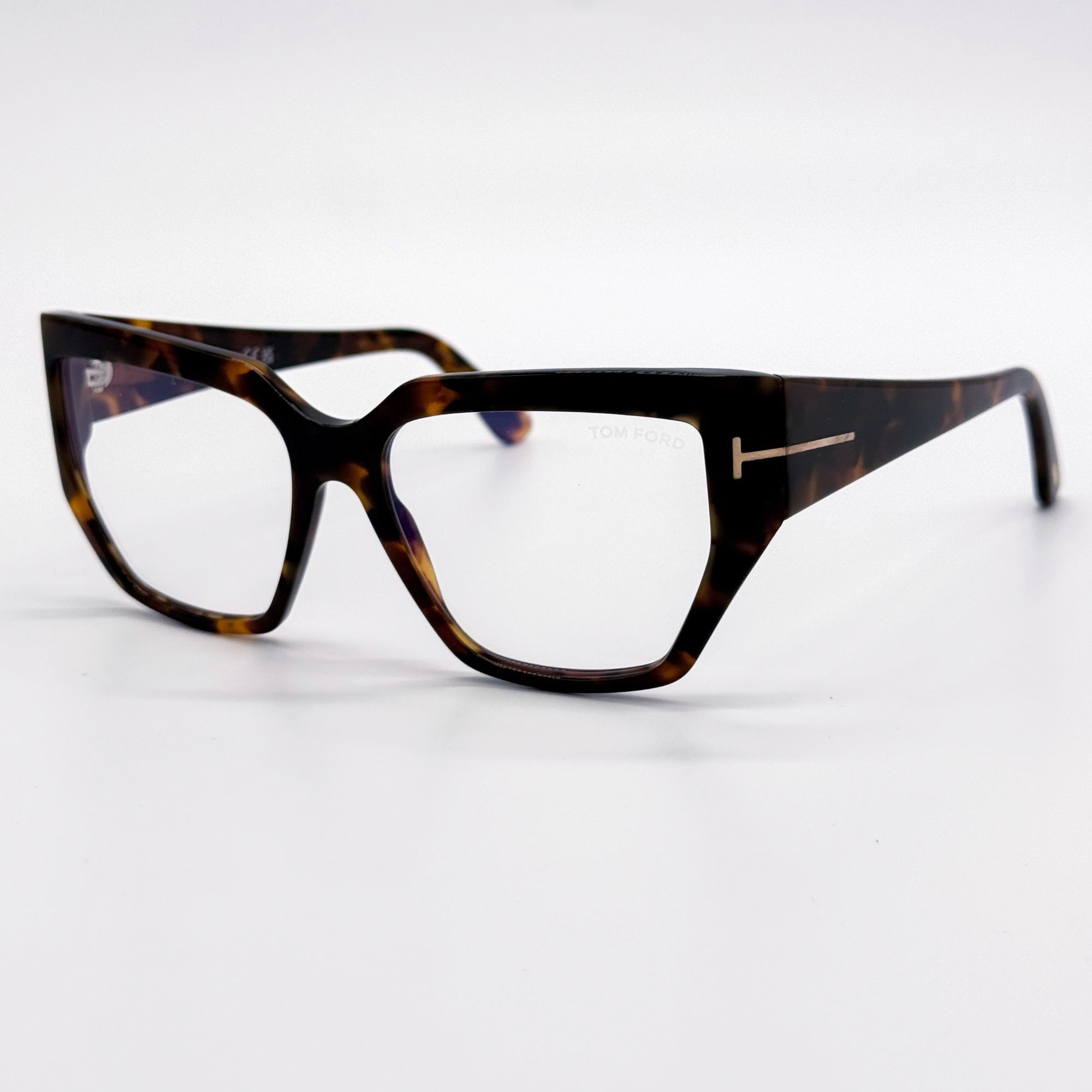 Tom Ford NEW TOM FORD EYEGLASSES TF5951 052 HAVANA WOMEN FT5951 052 Size ONE SIZE - 3 Thumbnail