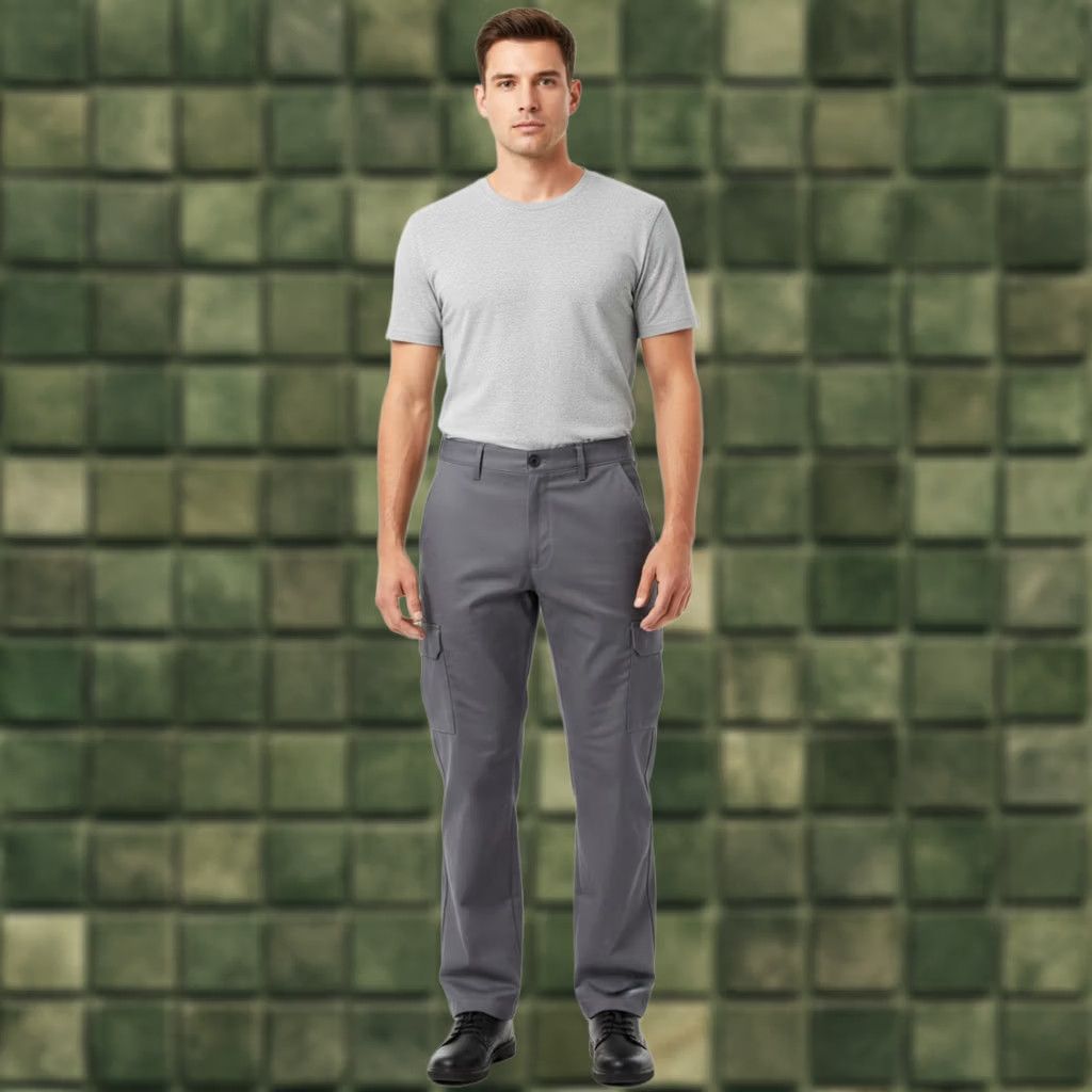 Red Kap Red Kap Cargo Pants Mens 40x32 Gray Relaxed Fit Durable Pockets Workwear Size US 40 / EU 56 - 1 Thumbnail