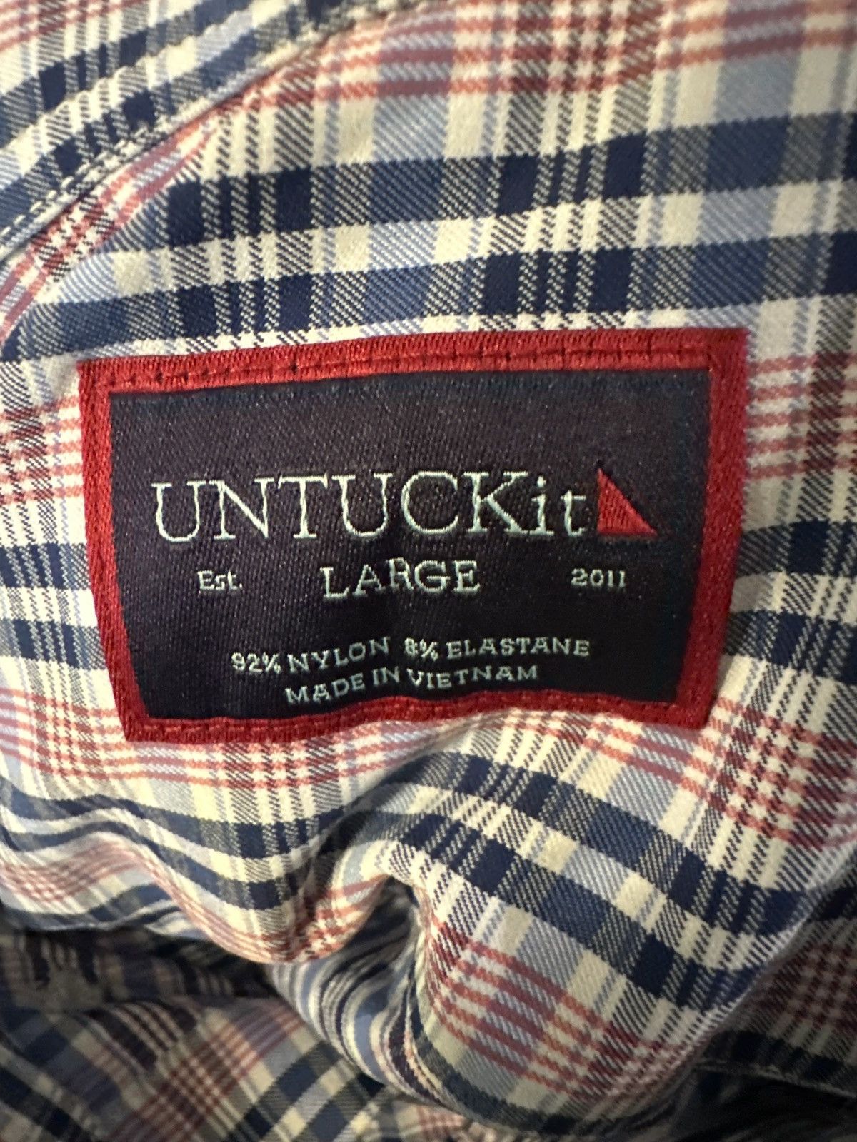 UNTUCKit UNTUCKit Long Sleeve Button Down Shirt Size US L / EU 52-54 / 3 - 5 Thumbnail