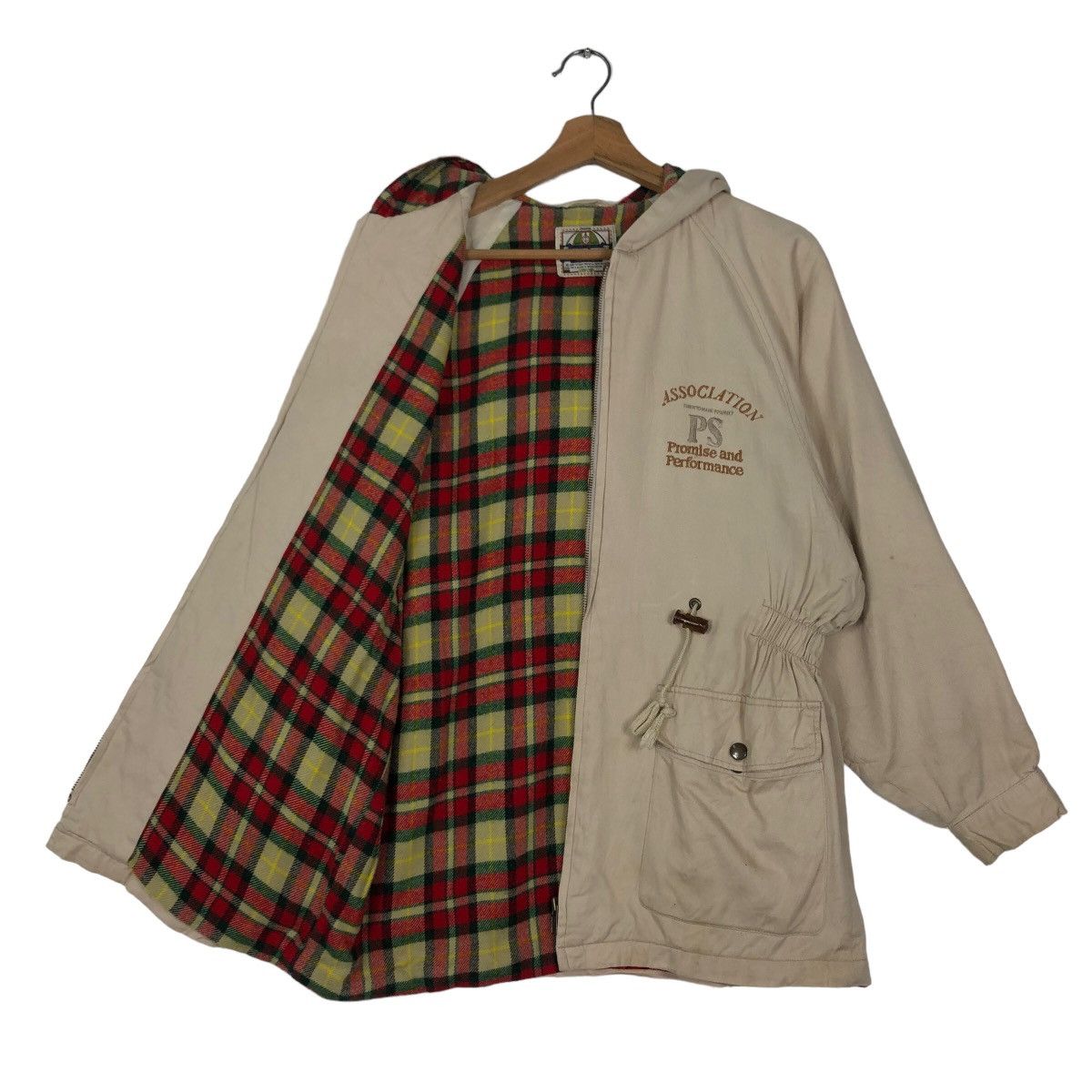 Hysteric Glamour 🔥Long Jacket Blanket Lining Tartan Design Sunford Japan Size US M / EU 48-50 / 2 - 9 Thumbnail
