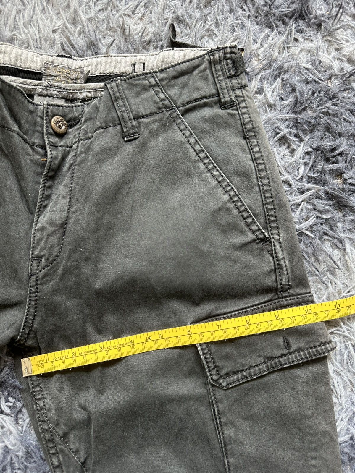 If Six Was Nine 00's Avant-garde Flamingo Firm flared cargo pant Size US 29 - 16 Thumbnail