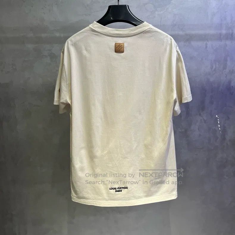 Louis Vuitton Louis Vuitton 26 Letter Print Short Sleeve T-Shirt Size US XL / EU 56 / 4 - 5 Thumbnail
