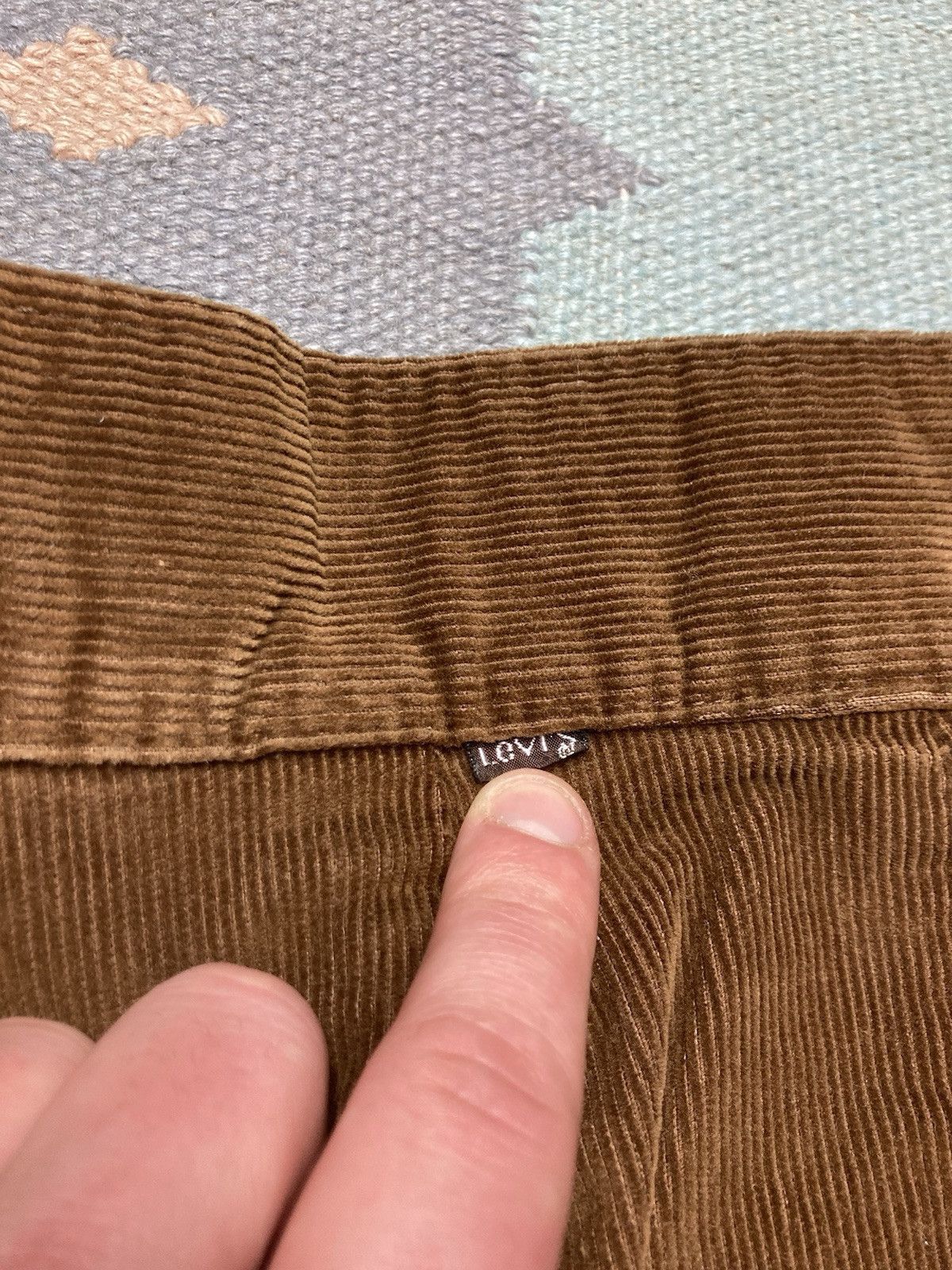 Levi's × Vintage 70s Levi’s corduroy bell bottoms elephant flare fade 9 24x31 Size 24" / US 00 / IT 34 - 5 Thumbnail
