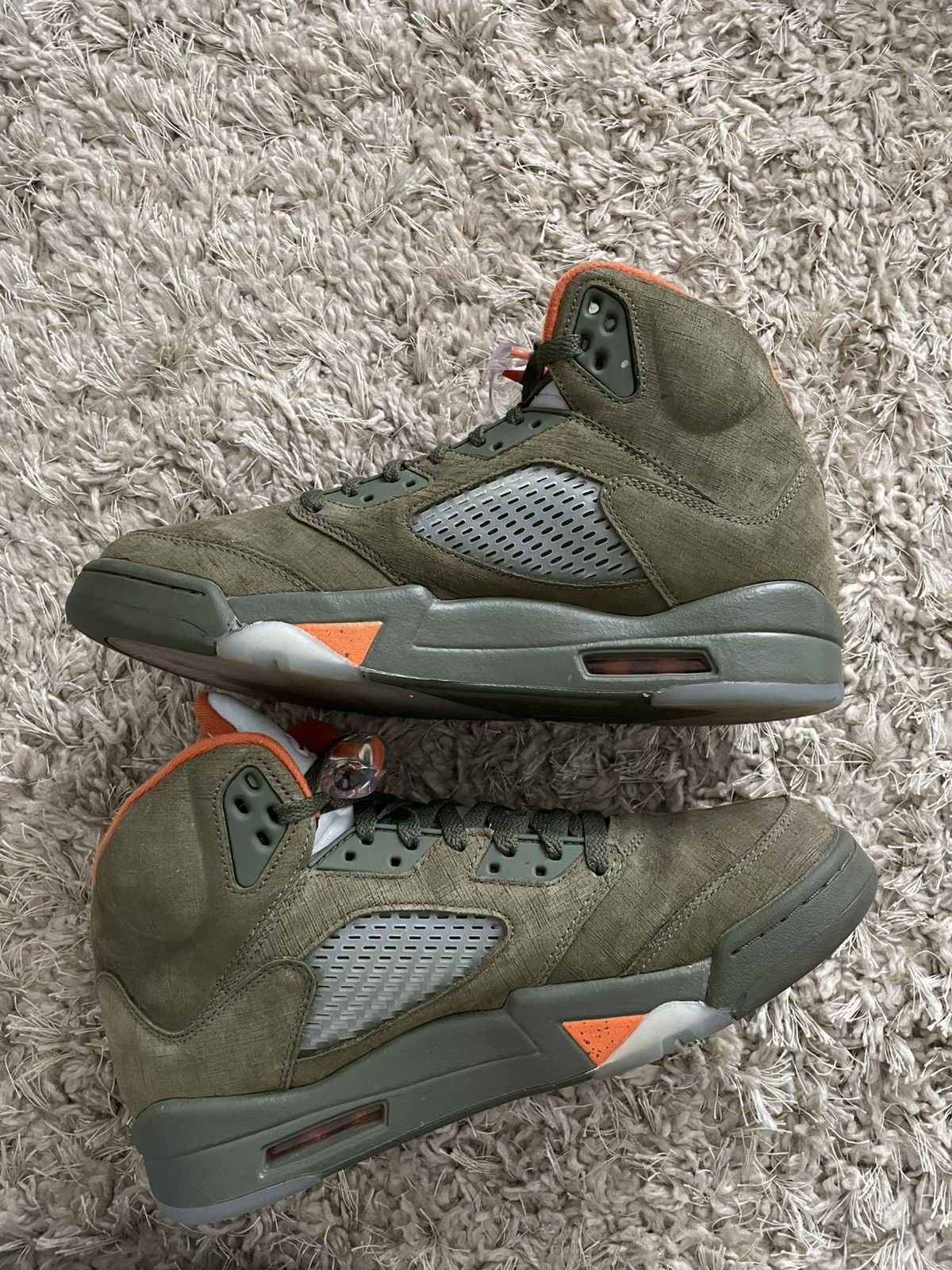 Jordan Brand Jordan 5 Olive Size US 10 / EU 43 - 3 Thumbnail