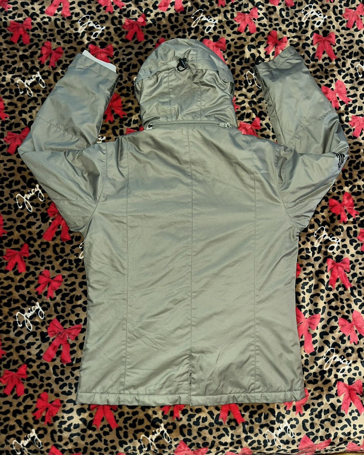 The North Face GREEN FAUX FUR NORTH FACE STYLED JACKET Size US L / EU 52-54 / 3 - 3 Thumbnail