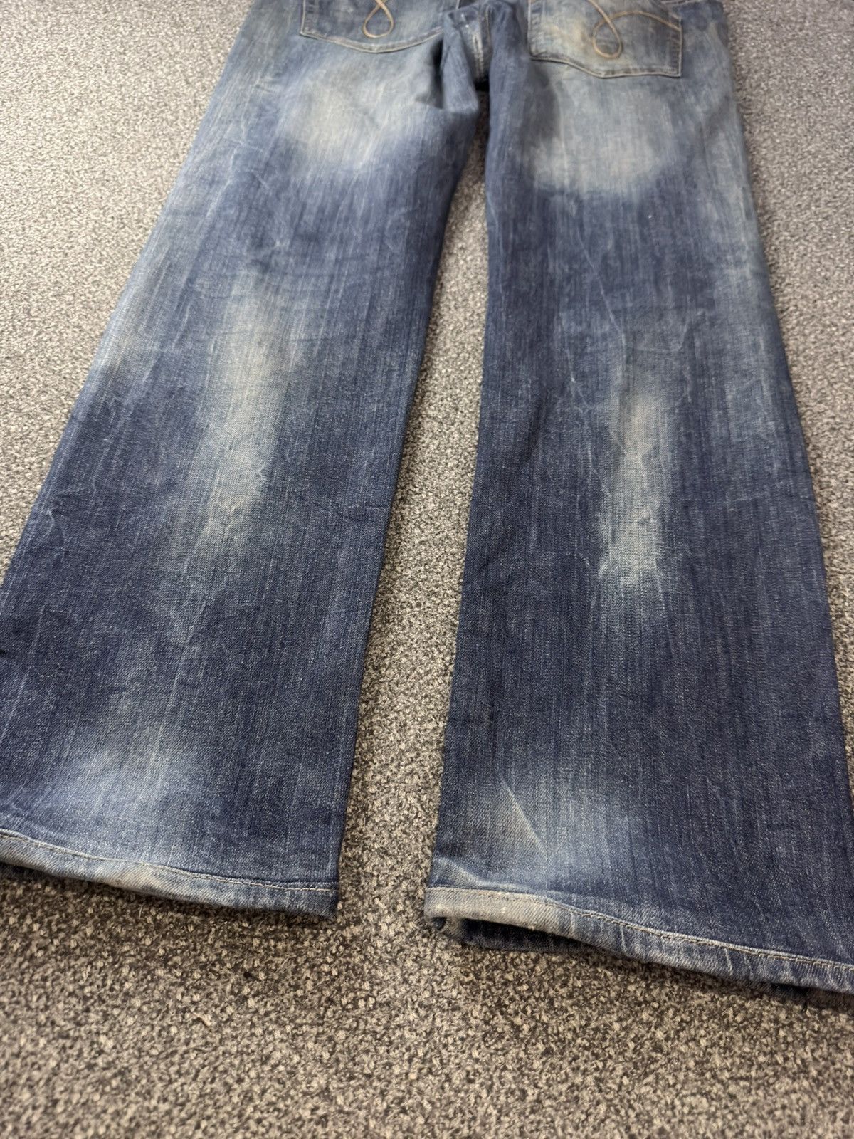 If Six Was Nine Archive Grunge Heavy Faded Dirty Calvin Klein Distressed Size US 36 / EU 52 - 10 Thumbnail