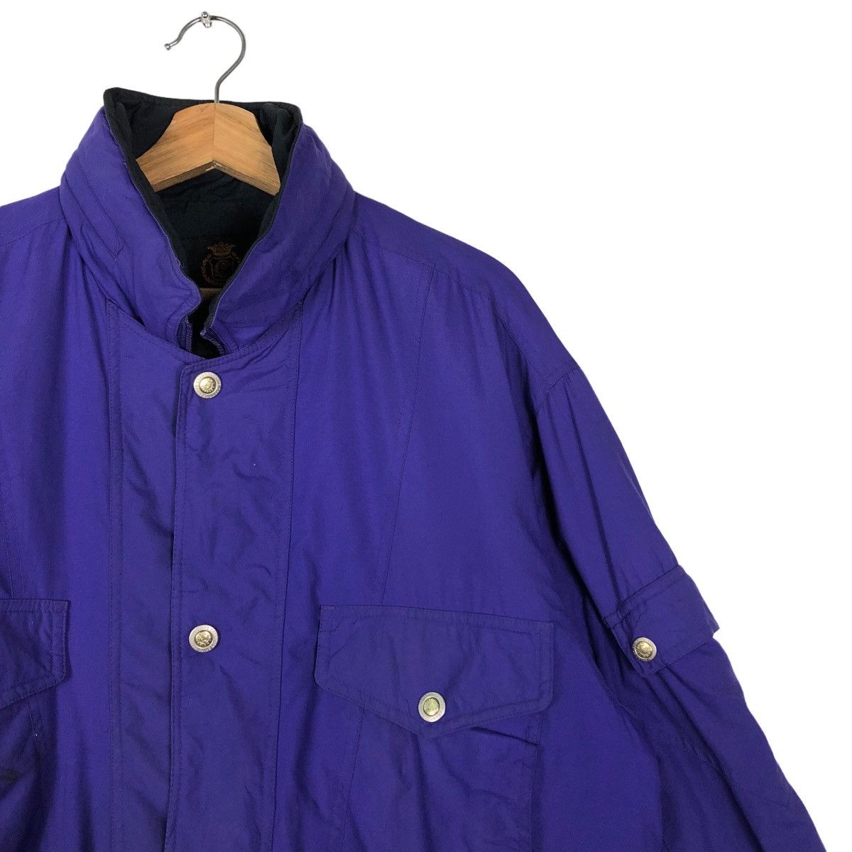 Japanese Brand 🔥90s Vintage Bomber Jacket Ski Parachute Biker Championship Size US M / EU 48-50 / 2 - 5 Thumbnail