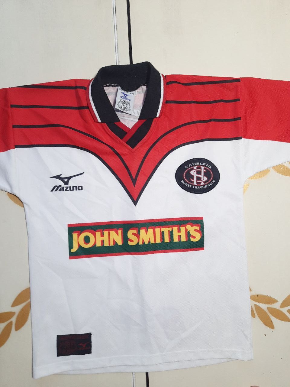 Mizuno Mizuno St.Helens Rugby Shirt 1999-2000 size 30/32 Size US XS / EU 42 / 0 - 3 Thumbnail