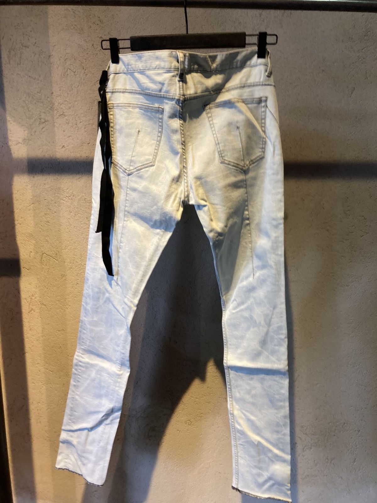 Fagassent Toshiki Aoki Seigeki Very Light Blue Denim Size US 32 / EU 48 - 7 Thumbnail