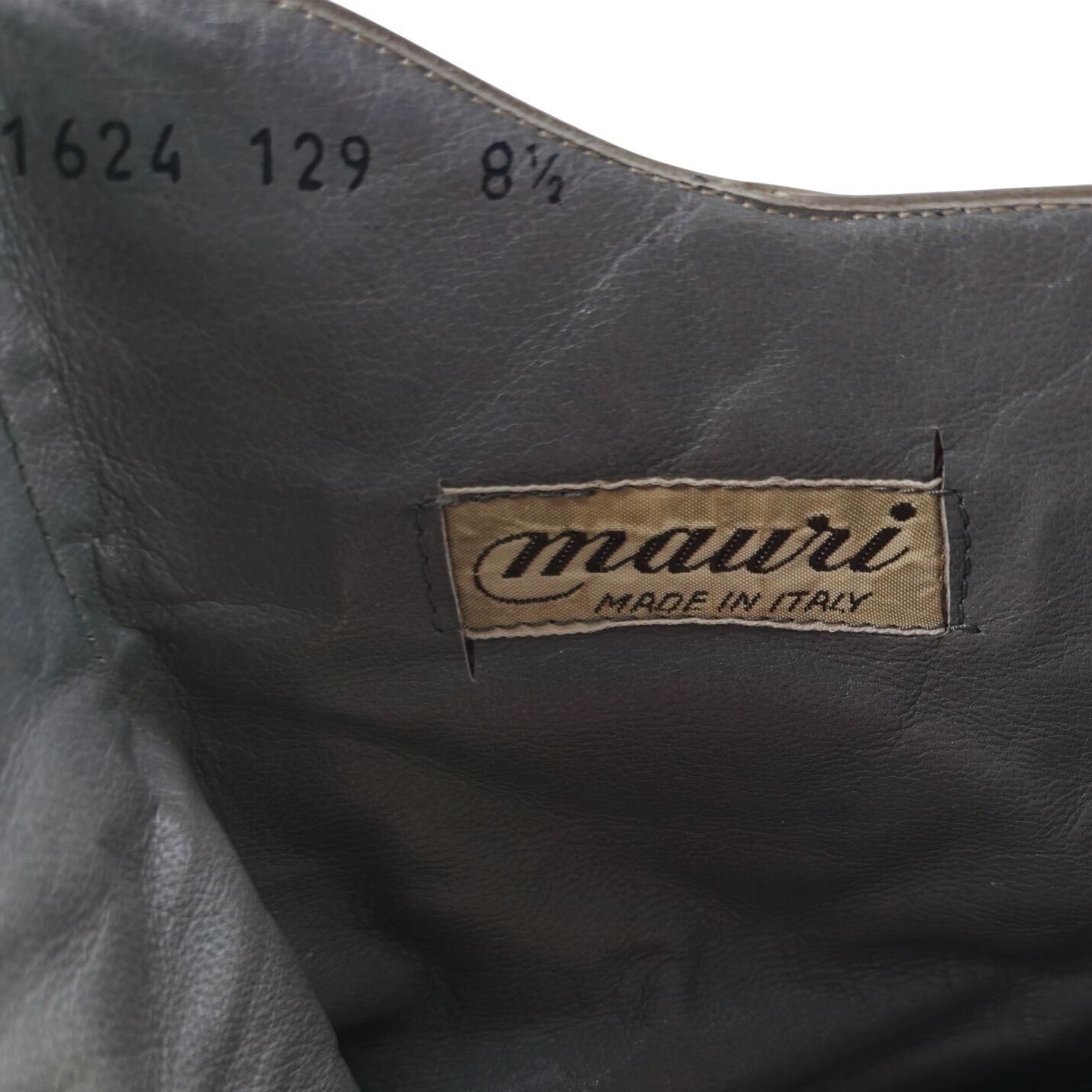 Mauri Vintage Mauri Exotic Ostrich and Suede Gray Dress Shoes Mens Size US 8.5 / EU 41-42 - 7 Thumbnail
