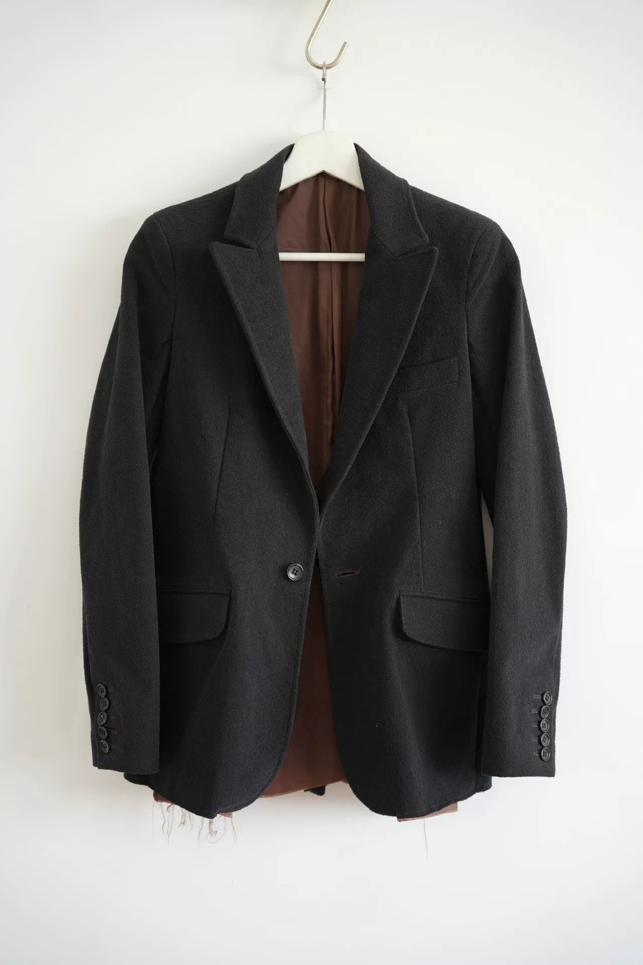 Sulvam black tailored suit jacket by Sulvam Size US S / EU 44-46 / 1 - 1 Thumbnail