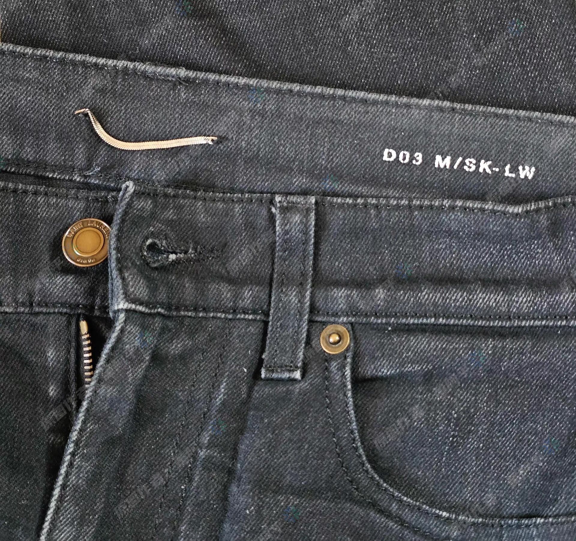 Saint Laurent Paris Saint Laurent D03 jeans, Q4 Size US 34 / EU 50 - 5 Thumbnail