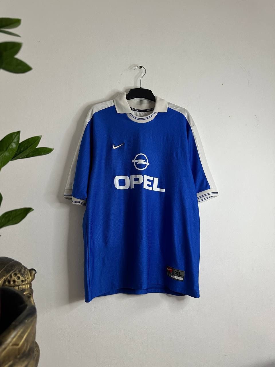 Nike × Vintage Nike Vintage Soccer Jersey 13 Number Opel Size US XL / EU 56 / 4 - 1 Thumbnail