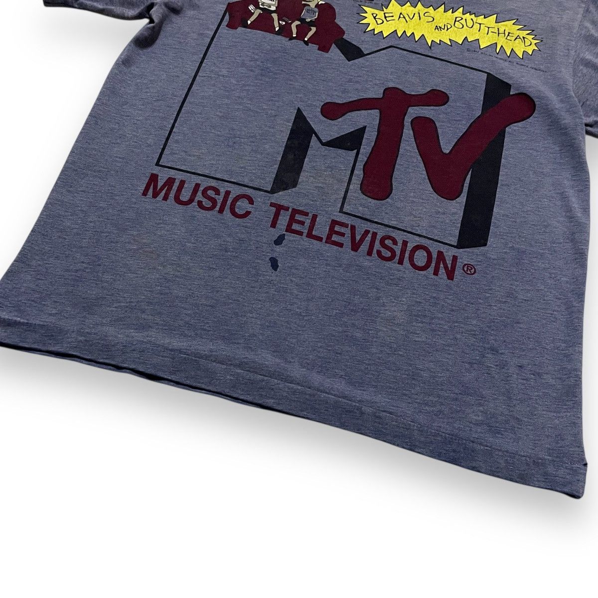 Mtv × Public Enemy × Stussy Original Vintage 1994 Beavis & Butt-Head MTV Size US XXS / EU 40 - 5 Thumbnail