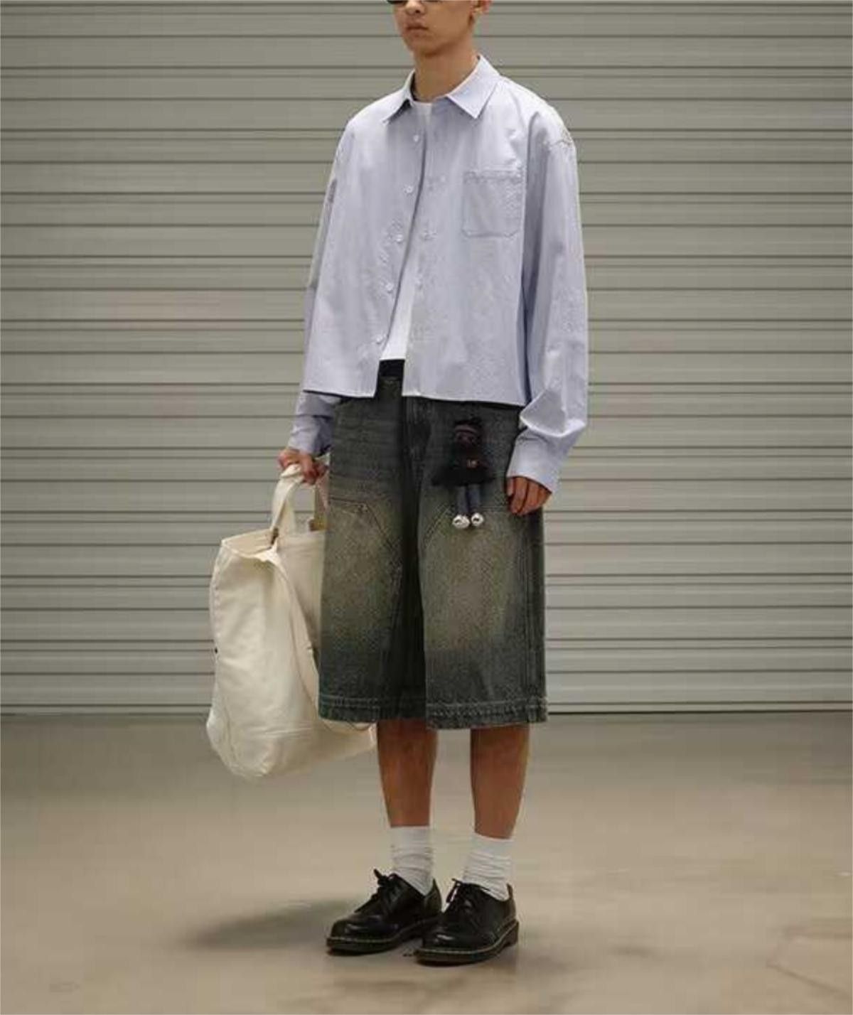 Japanese Brand × Jean Retro loose fitting wide leg jeans Size US 30 / EU 46 - 2 Thumbnail