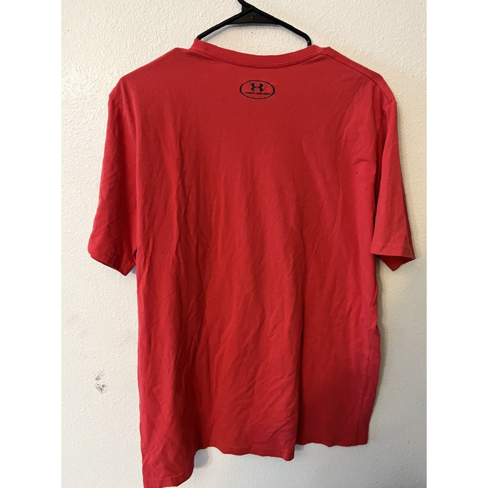 Under Armour Under Armour Men's L Red Graphic T-Shirt Crew Neck Short Sleeve Sports Size US L / EU 52-54 / 3 - 2 Thumbnail