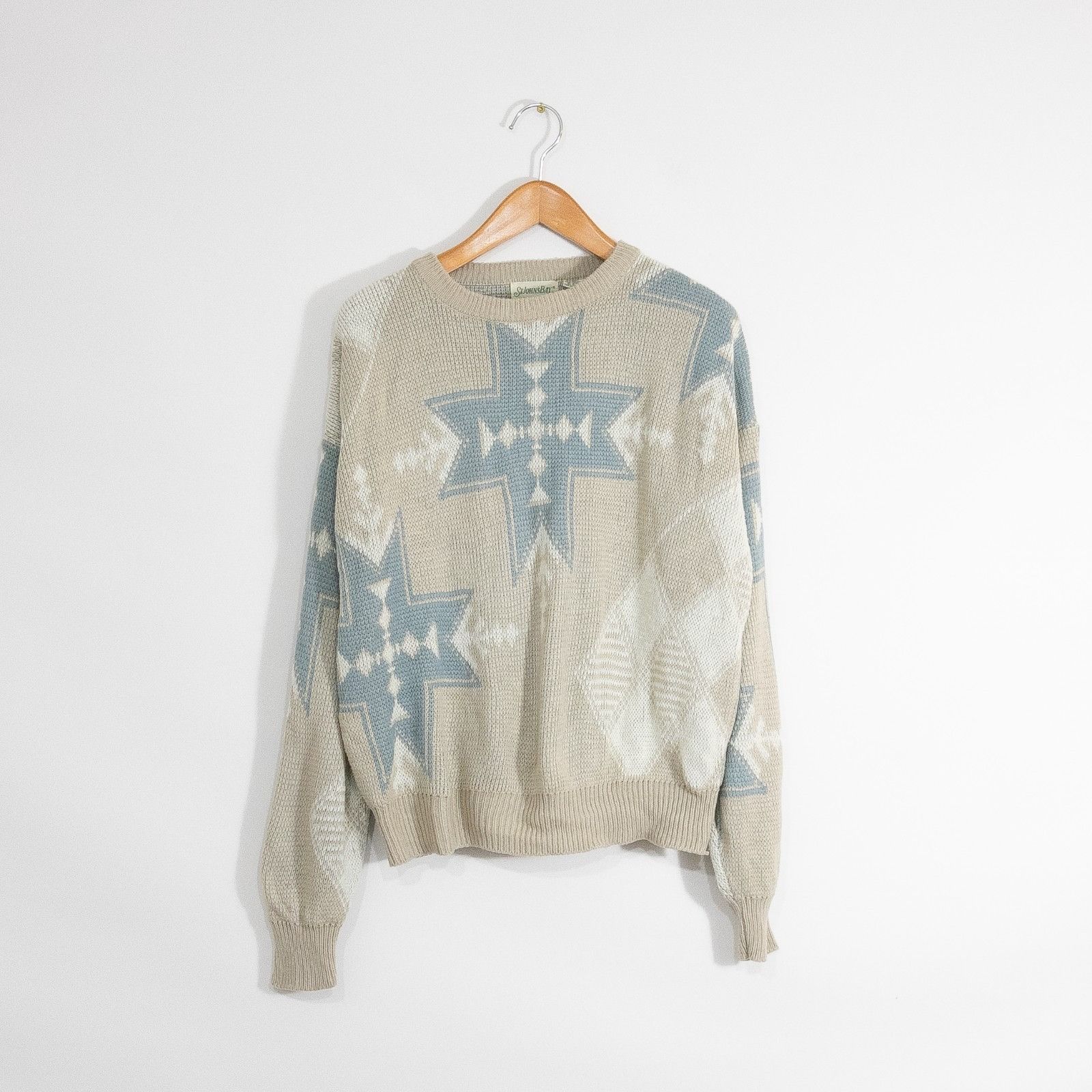 St. Johns Bay Vintage St Johns Bay Aztec Pattern Acrylic Sweater Large Size US L / EU 52-54 / 3 - 1 Thumbnail