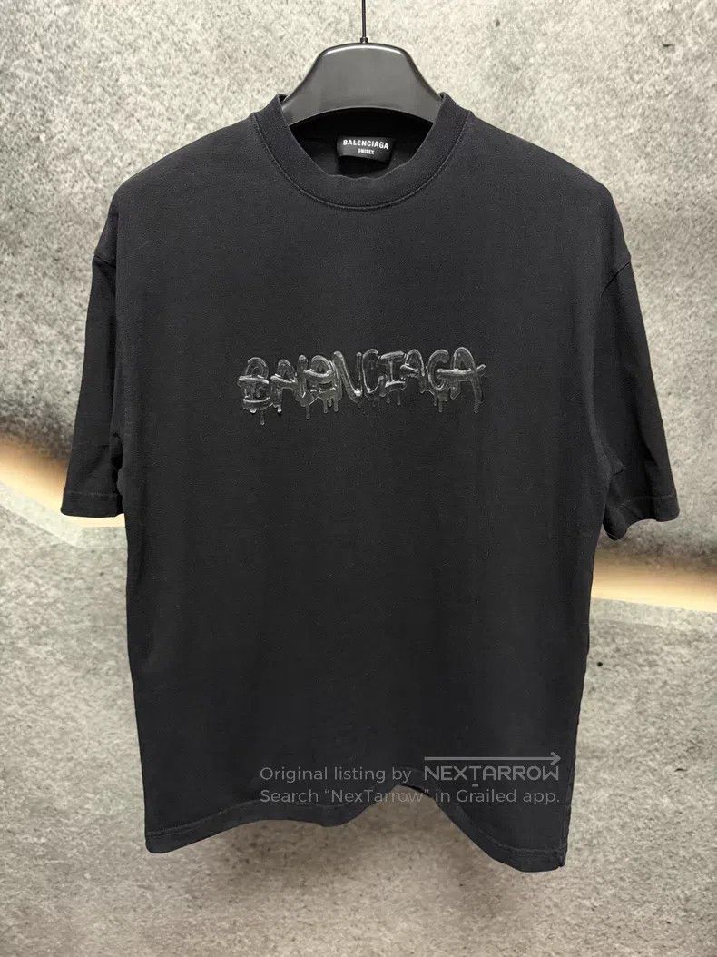 Balenciaga Balenciaga Jellyfish Graffiti Short Sleeve Size US XXS / EU 40 - 1 Thumbnail