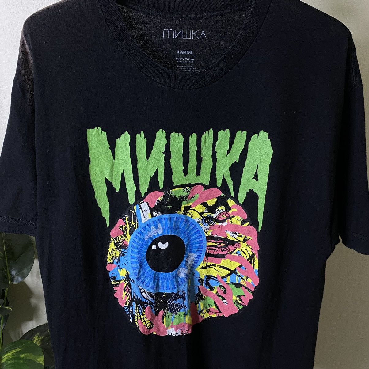 Mishka Y2K Mishka Skateboard Eyeball Fucking Awesome Streetwear Tee Size US L / EU 52-54 / 3 - 2 Thumbnail