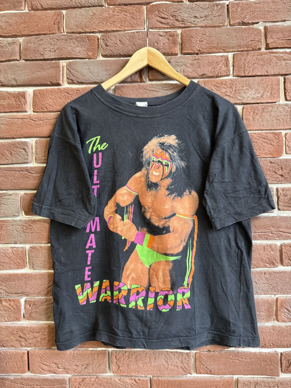 Vintage Vintage 90’s The Ultimate Warrior Rare Bootleg Tee WWE WWF Size US M / EU 48-50 / 2 - 1 Thumbnail