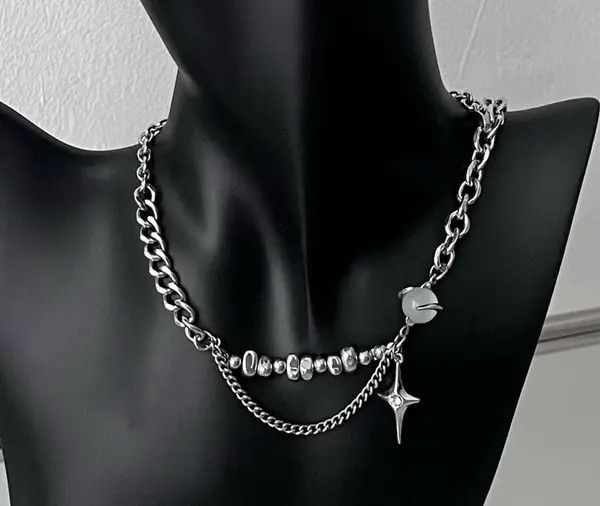 Jewelry STAR Necklace, Celestial Necklace Size ONE SIZE - 8 Thumbnail