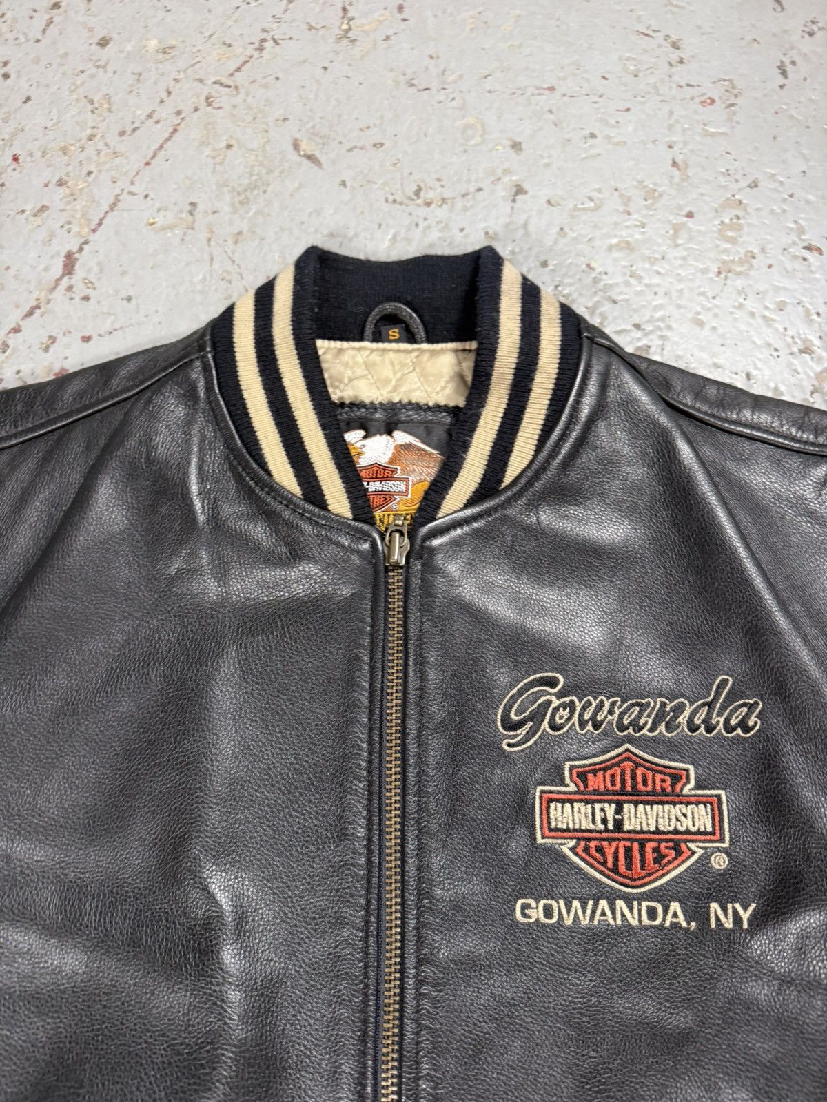Harley Davidson Insane Vintage Harley Davidson Leather 2 Tone Classic Jacket Size US M / EU 48-50 / 2 - 4 Thumbnail