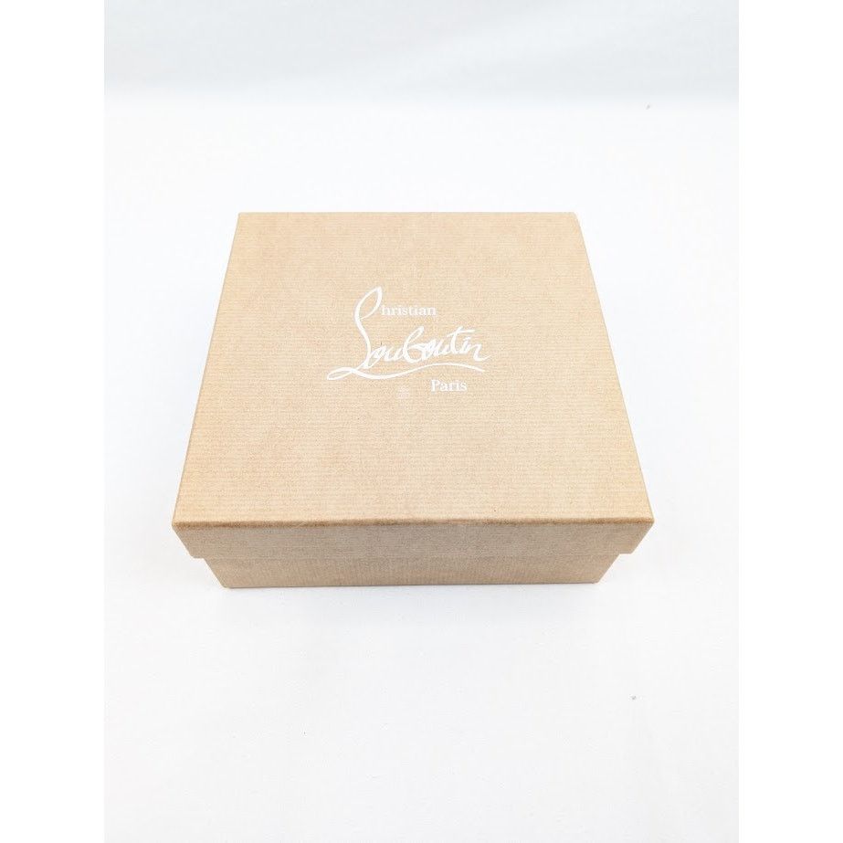 Christian Louboutin o1rshd1 Size: 100 / Calf Spikes Loubi Belt Black/Loubi/Gold Size 38 - 22 Thumbnail
