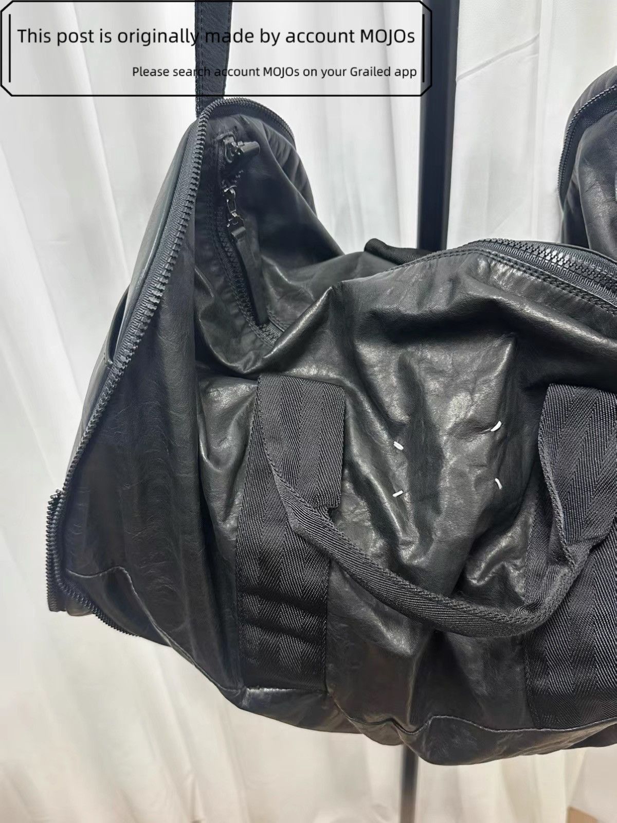 Maison Margiela Maison Margiela Leather Travel Duffle Bag mojos2039 Size ONE SIZE - 2 Thumbnail