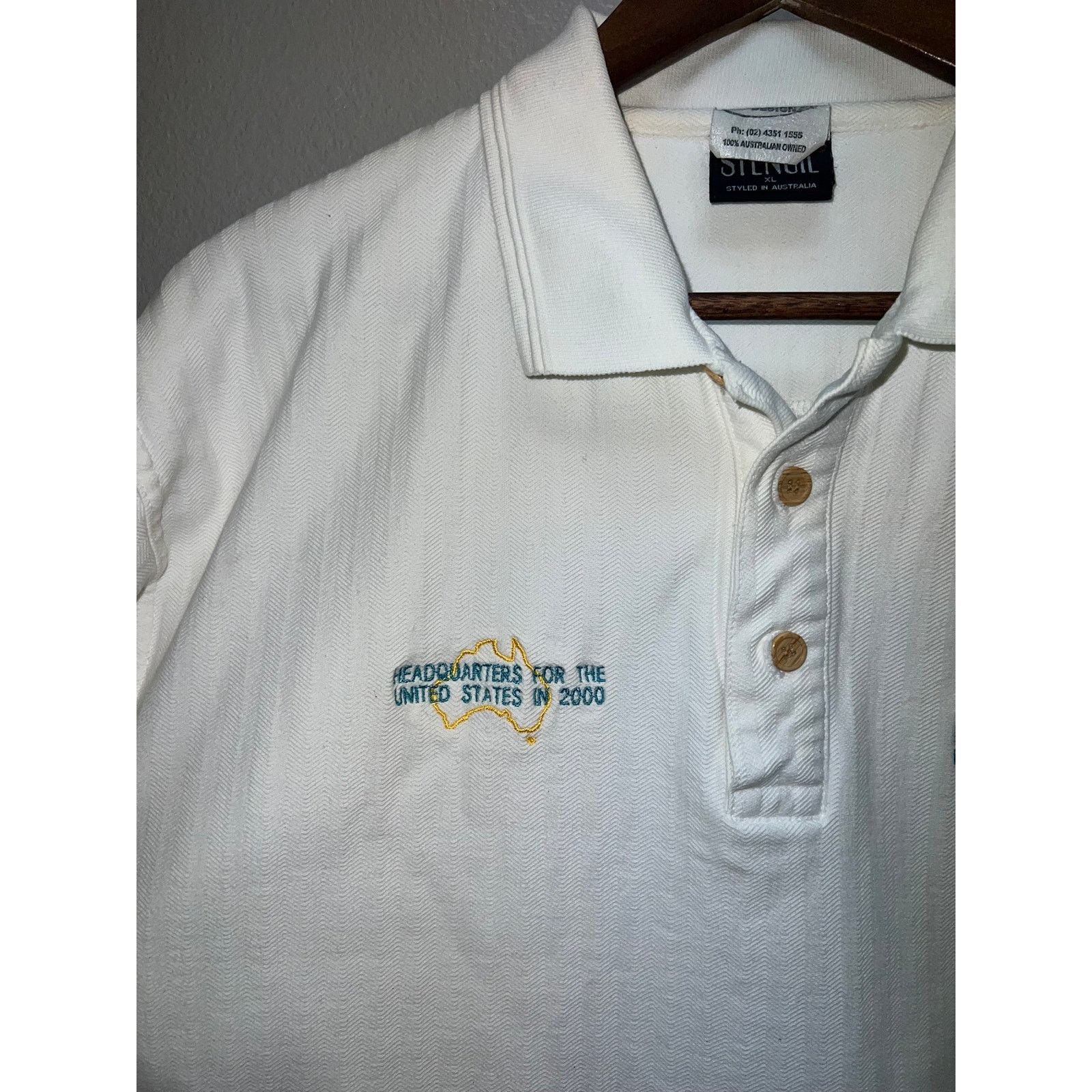 Vintage Vintage United States Headquarter Polo Shirt Australia XL Size US XL / EU 56 / 4 - 2 Thumbnail