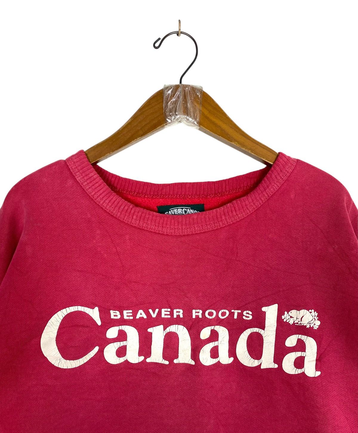 Vintage Rare‼️ Vintage Beaver Roots Canada Distressed Sweatshirt Size US XL / EU 56 / 4 - 4 Thumbnail