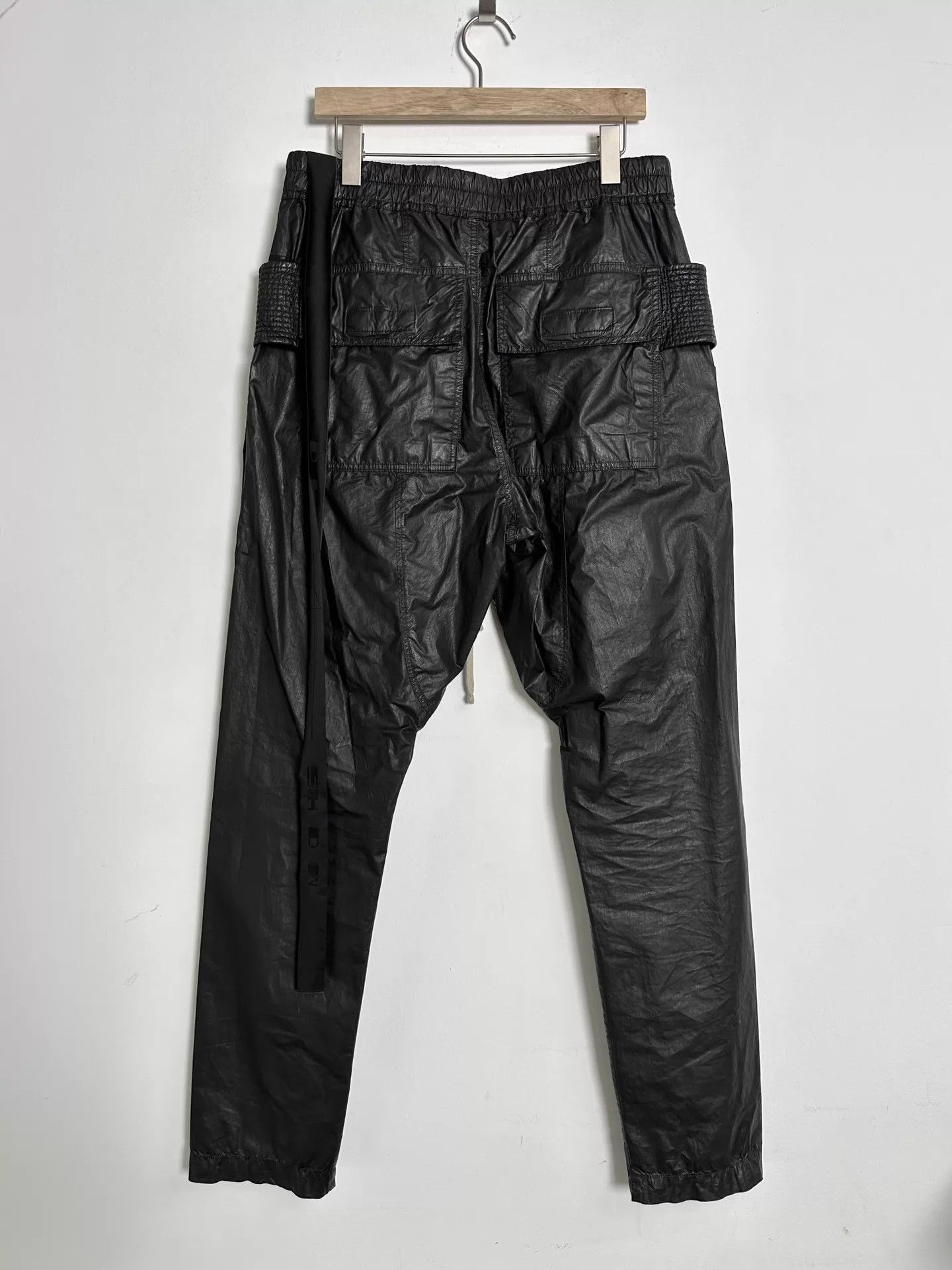 Rick Owens Rick Owens SBW Wax Double Ring Drawstring Cargo L Size US 34 / EU 50 - 3 Thumbnail