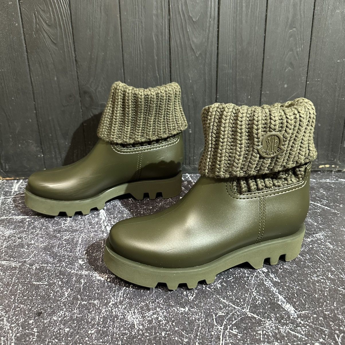 Moncler MONCLER GINETTE - Women’s Waterproof Rubber Boots Size 37 Size US 7 / IT 37 - 5 Thumbnail