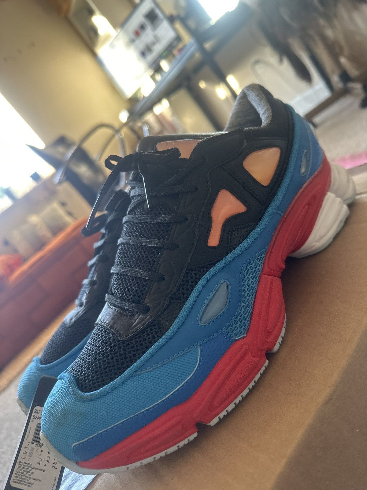 Adidas × Raf Simons RAF simons Ozweego 2 Size US 11.5 / EU 44-45 - 1 Thumbnail