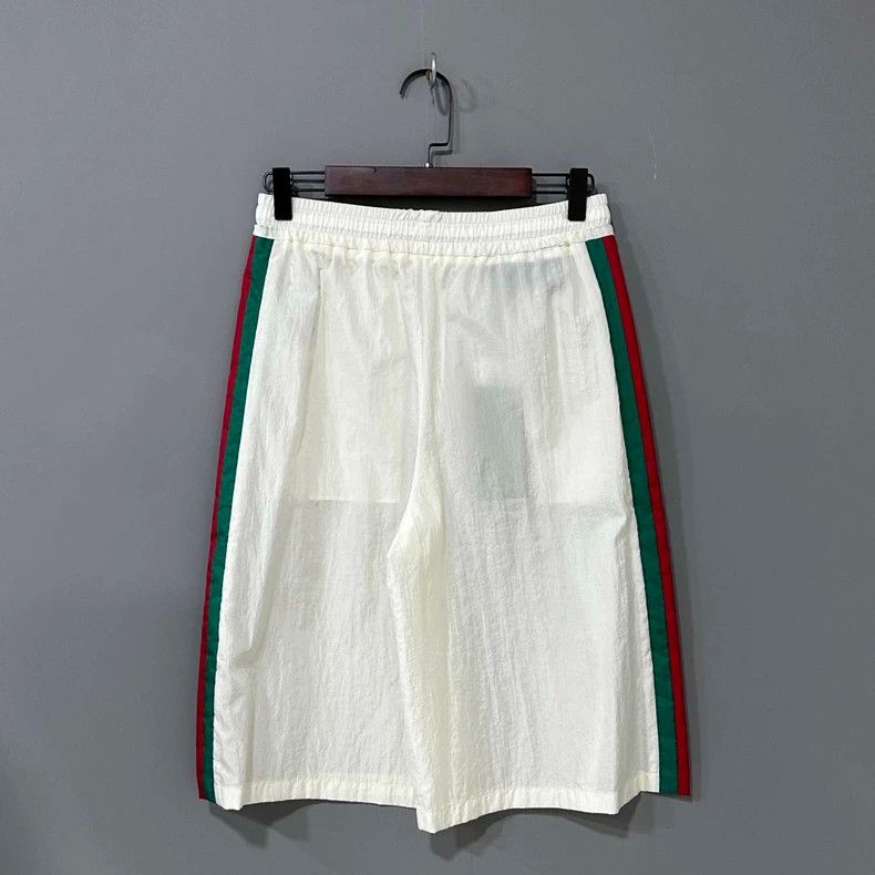 Gucci Gucci Size S Classic red and green striped shorts 2506-Nex Size 25" / US 0 / IT 36 - 3 Thumbnail