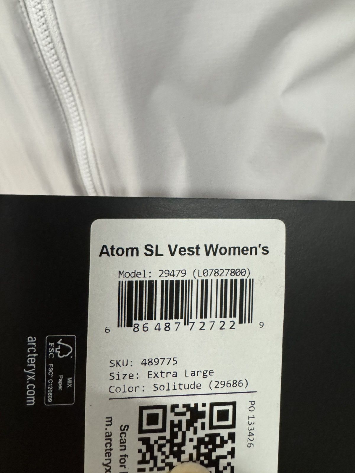 Arc'teryx Arcteryx ATOM SL lightweight solid-color sports vest Size US XL / EU 56 / 4 - 3 Thumbnail