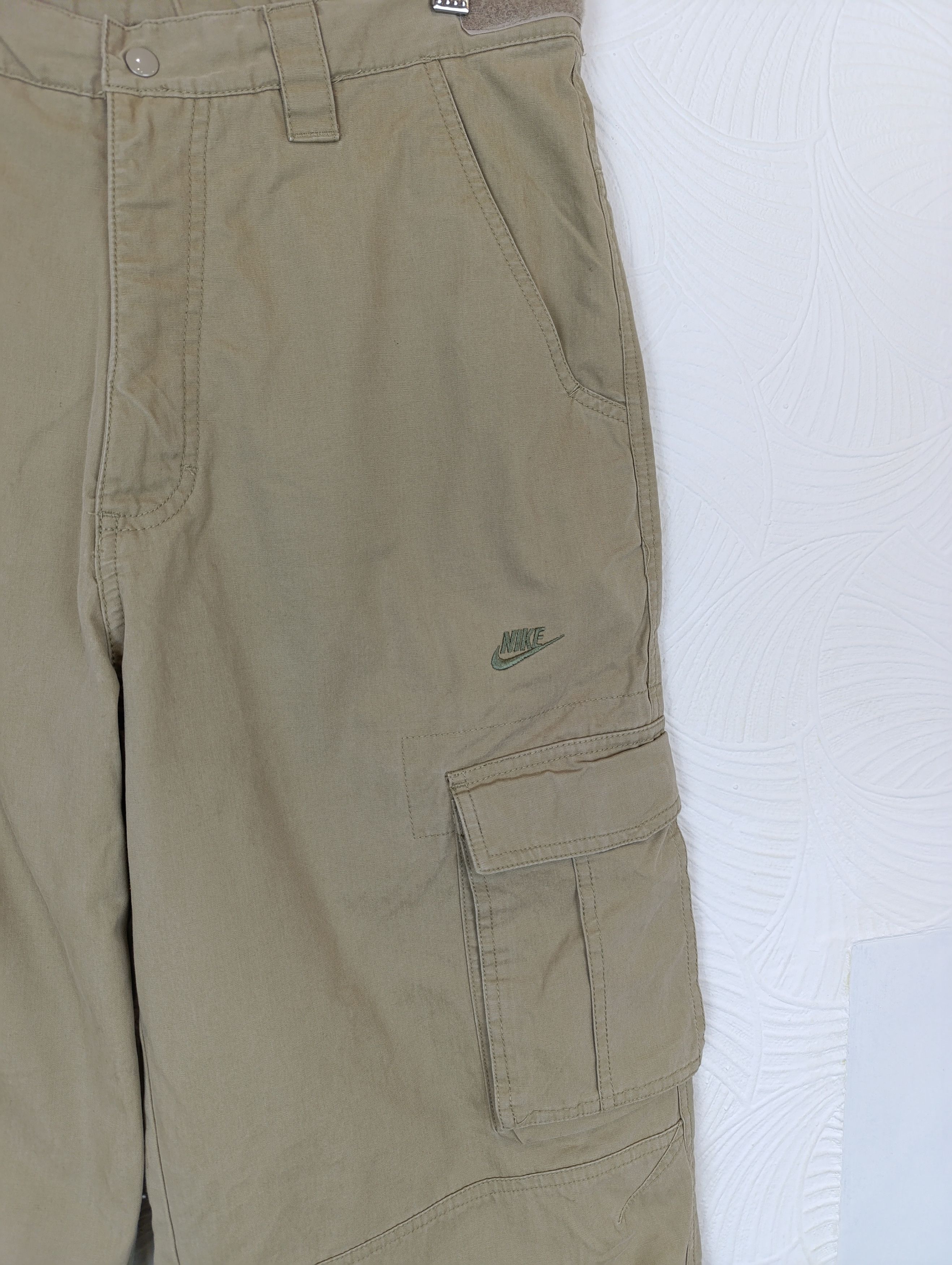 Nike × Vintage Y2K NIKE VINTAGE CARGO PANTS STREETWEAR JAPANESE STYLE Size US 32 / EU 48 - 5 Thumbnail