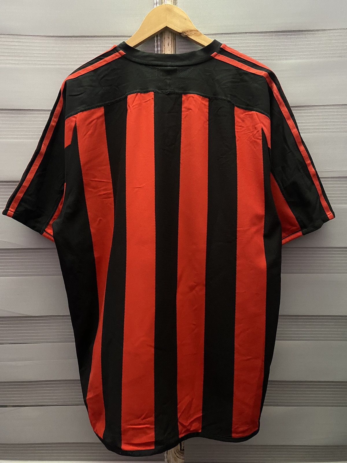 Adidas Vintage Ac Milan 2002/2003 Home Kit Jersey Football Size US XL / EU 56 / 4 - 6 Thumbnail