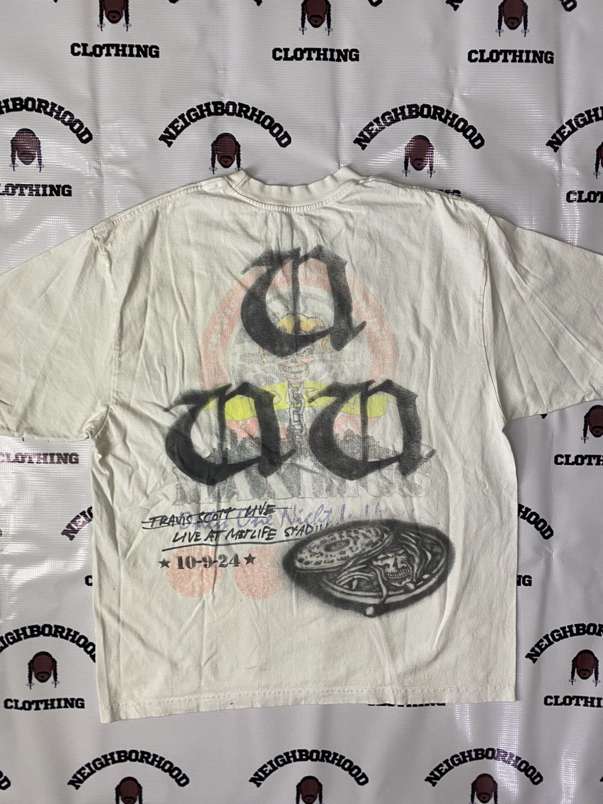 Travis Scott TRAVIS SCOTT UTOPIA TOUR TEE. Size US L / EU 52-54 / 3 - 7 Thumbnail