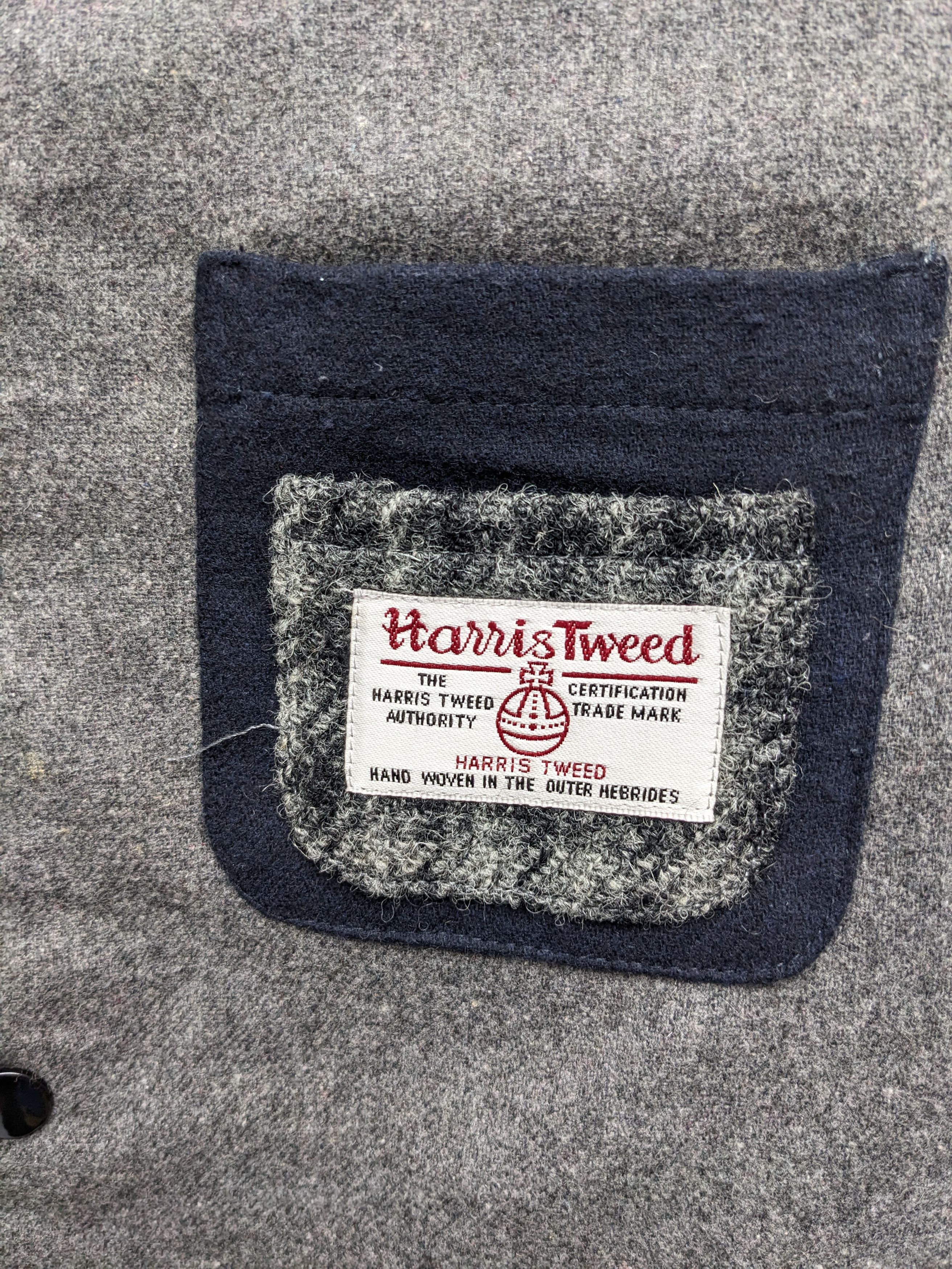 Harris Tweed HARIS TWEED VARSITY JACKET SINGLE POCKET Size US S / EU 44-46 / 1 - 3 Thumbnail