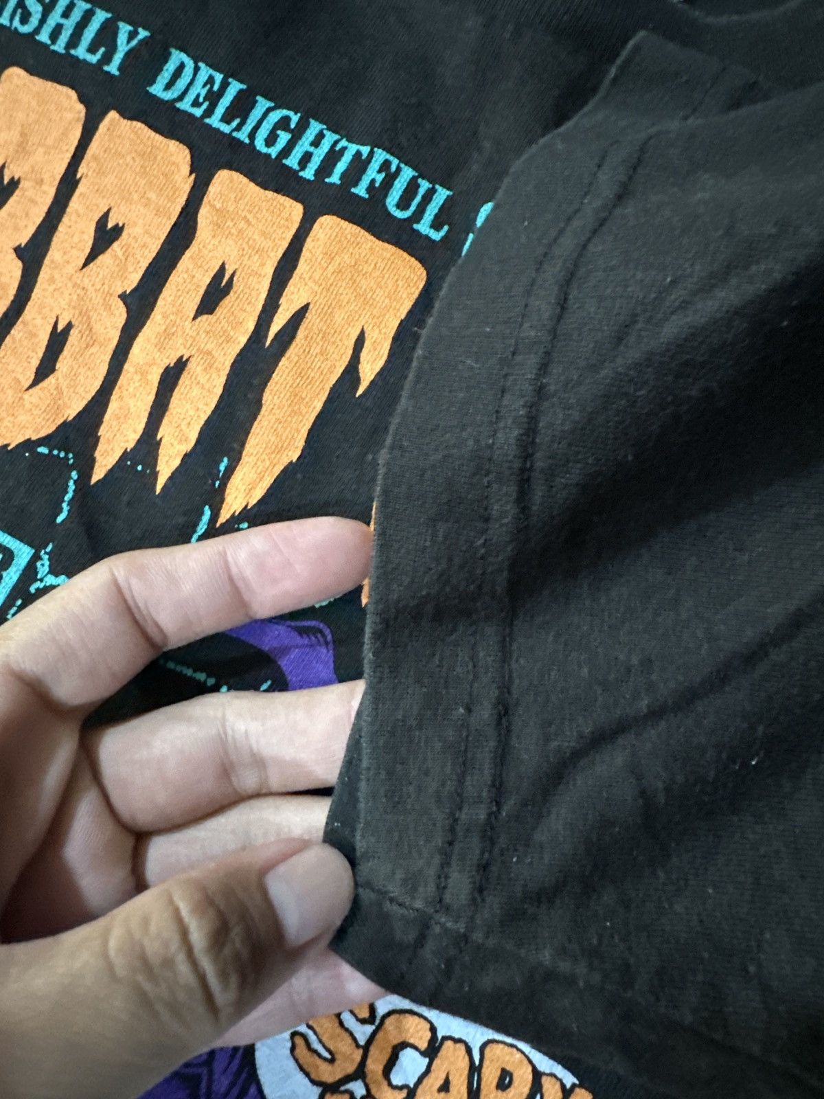 Band Tees × Japanese Brand × Vintage Vintage Sabbat Night Faded Tee Size US M / EU 48-50 / 2 - 7 Thumbnail