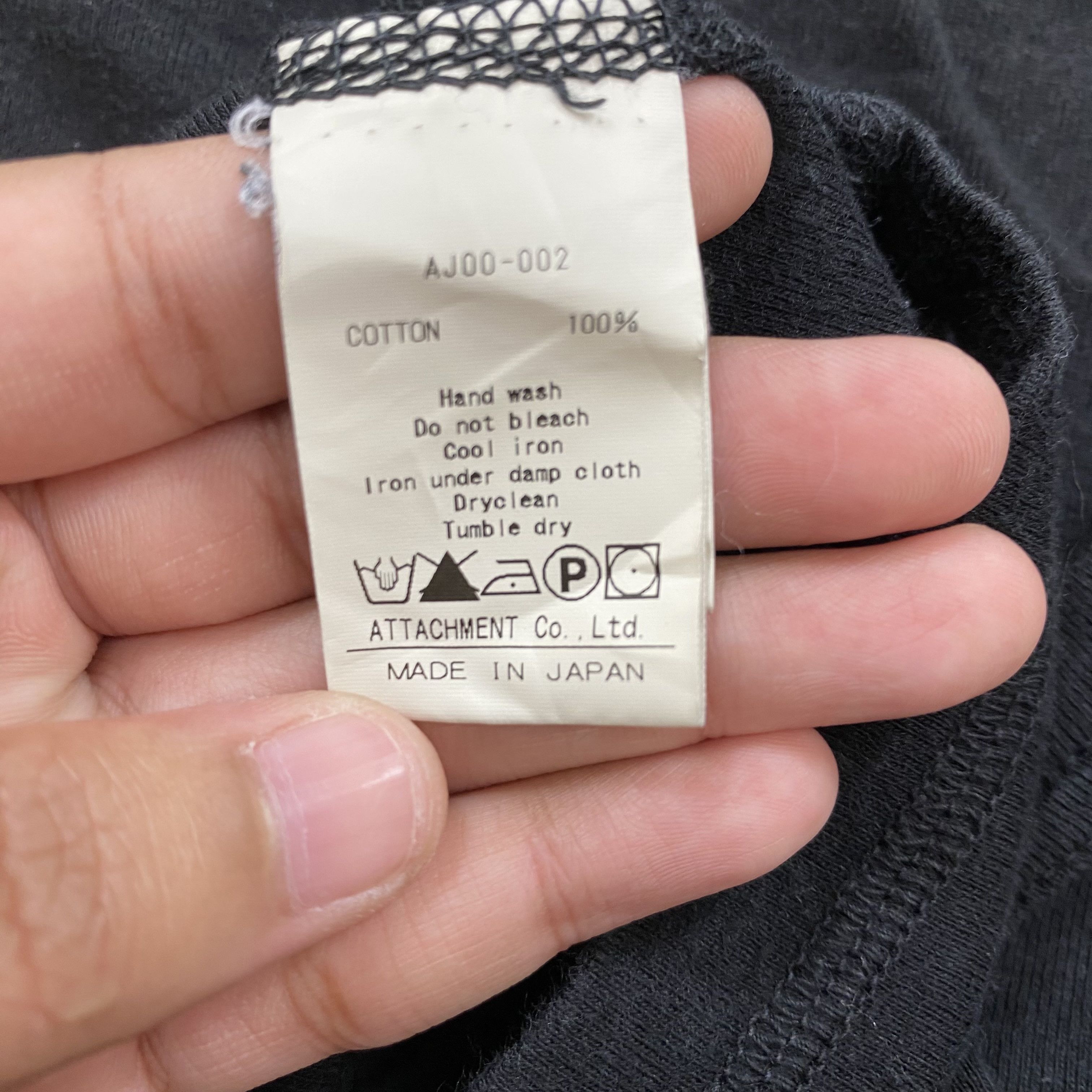Attachment Attachment Long Sleeve Tshirt-N010 Size US M / EU 48-50 / 2 - 6 Thumbnail