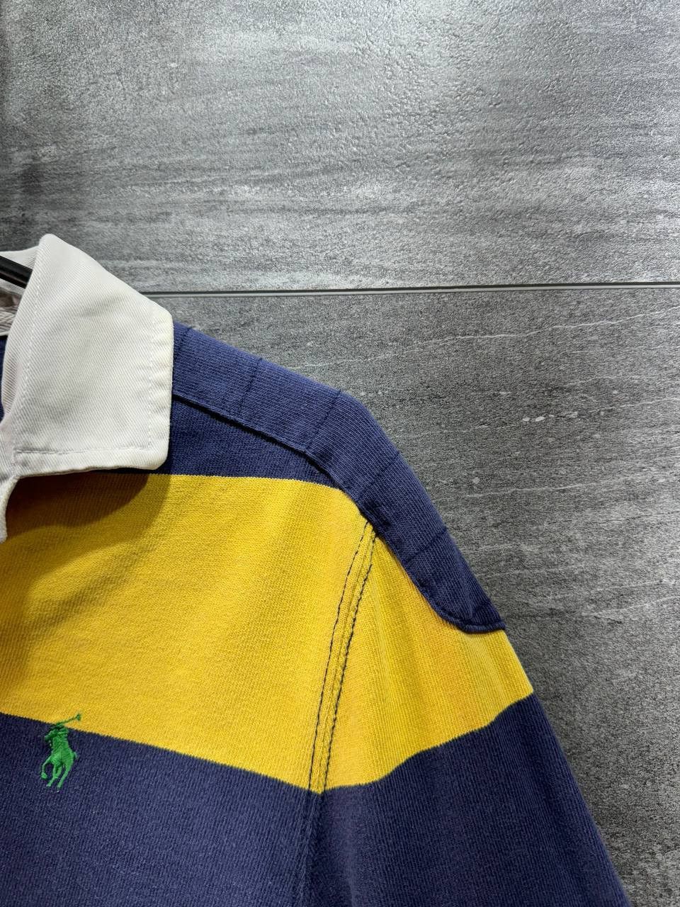 Vintage Polo Ralph Lauren Rugby Stripped Shirt Vintage Size US S / EU 44-46 / 1 - 6 Thumbnail