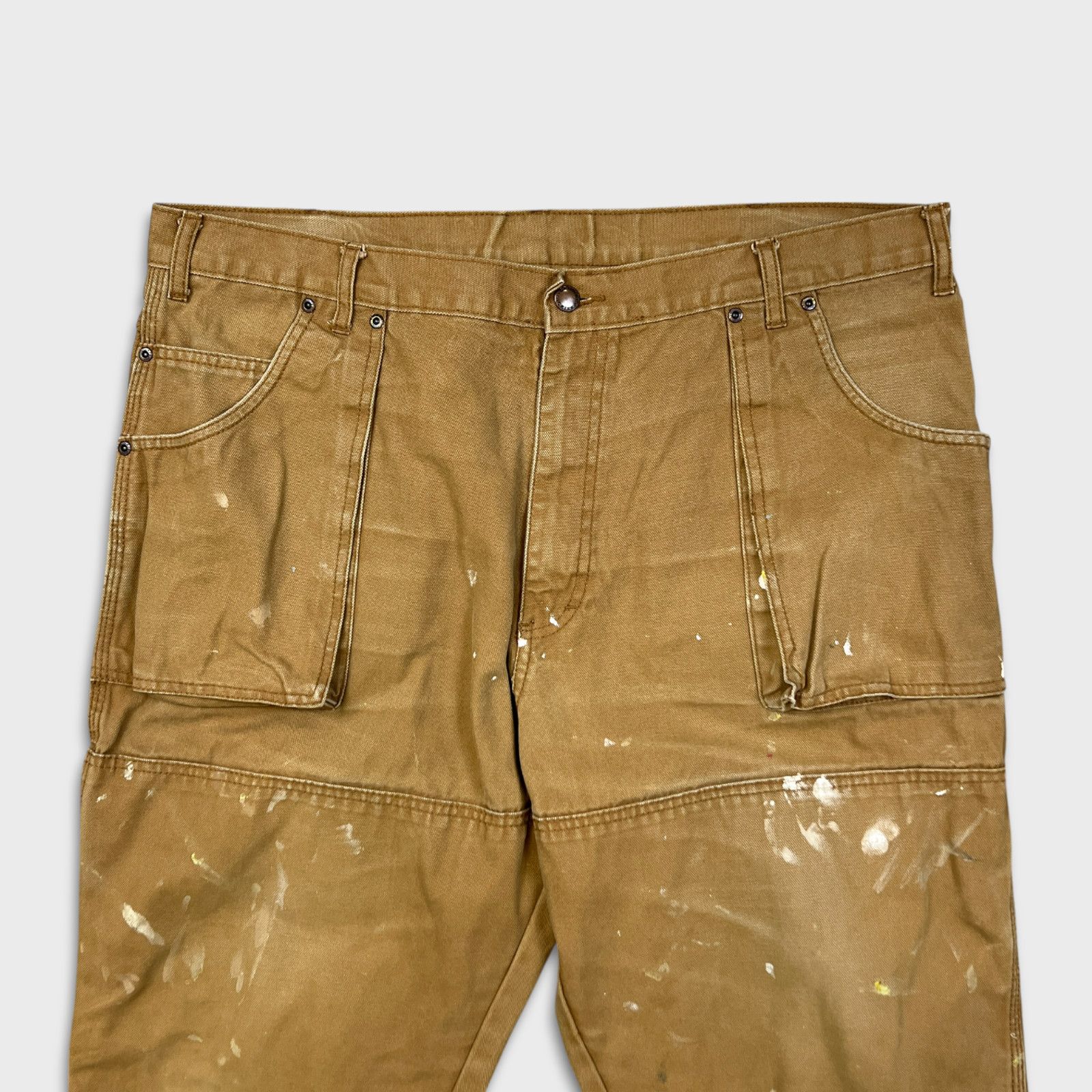 Dickies × Vintage Dickies Pants 40x32 Double Knee Distress Carpenter Canvas Size US 40 / EU 56 - 2 Thumbnail