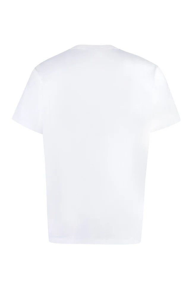 Alexander McQueen o1y1024 T-Shirt In White Size US XL / EU 56 / 4 - 2 Thumbnail