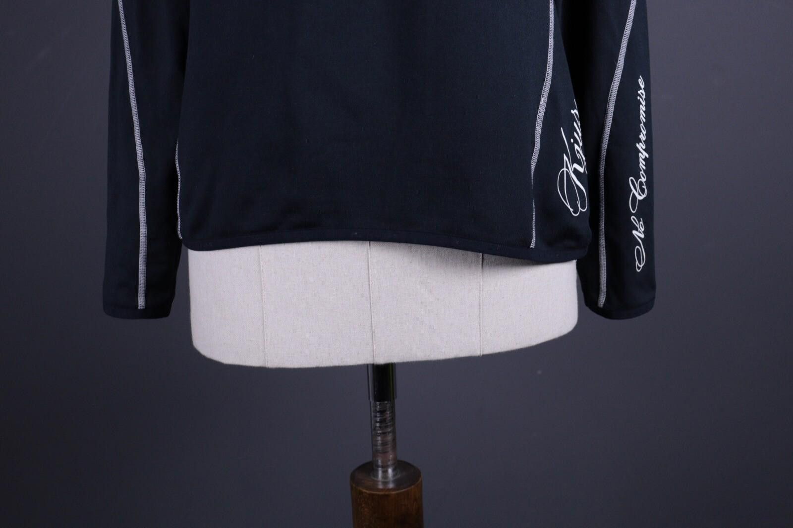 KJUS KJUS Black Fleece Pullover Activewear Base Layer 42 / XL Size XL / US 12-14 / IT 48-50 - 3 Thumbnail