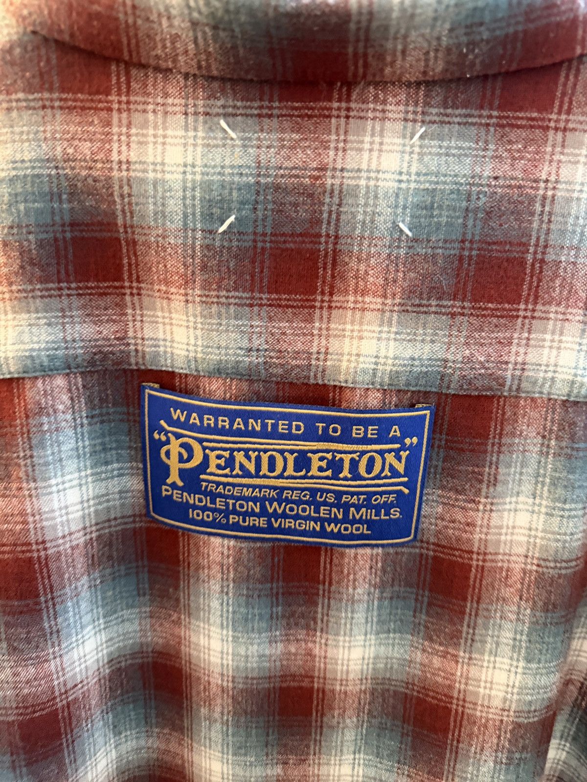 Maison Margiela × Pendleton Oversized Pendleton Shirt Size US L / EU 52-54 / 3 - 5 Thumbnail