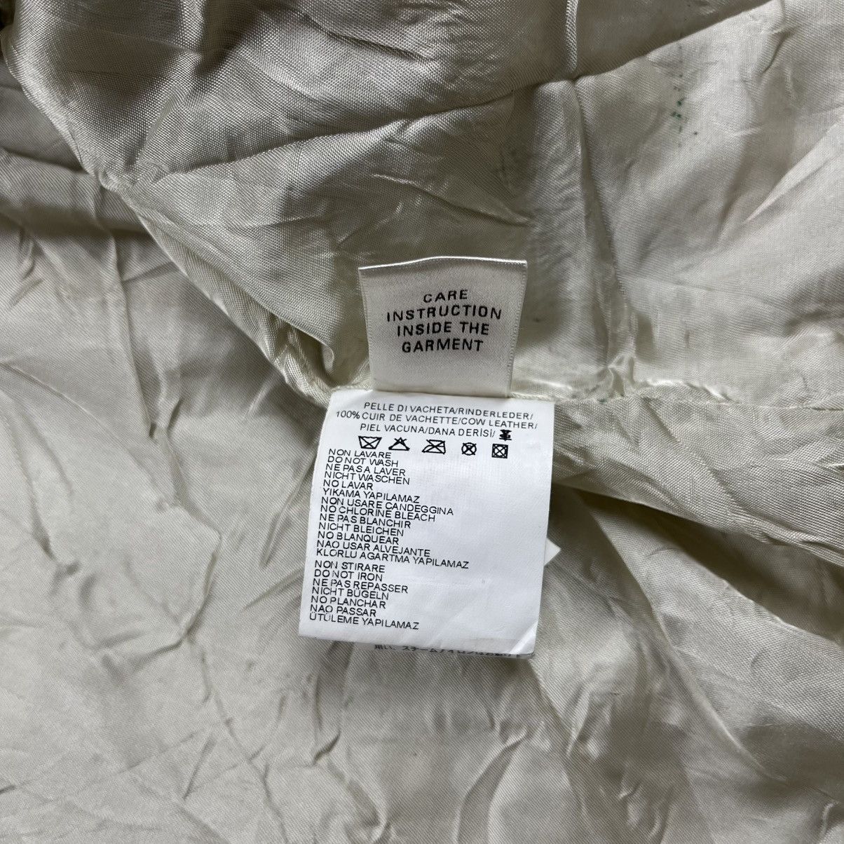 Diesel Diesel multi pocket cargo leather jacket Size US S / EU 44-46 / 1 - 11 Thumbnail