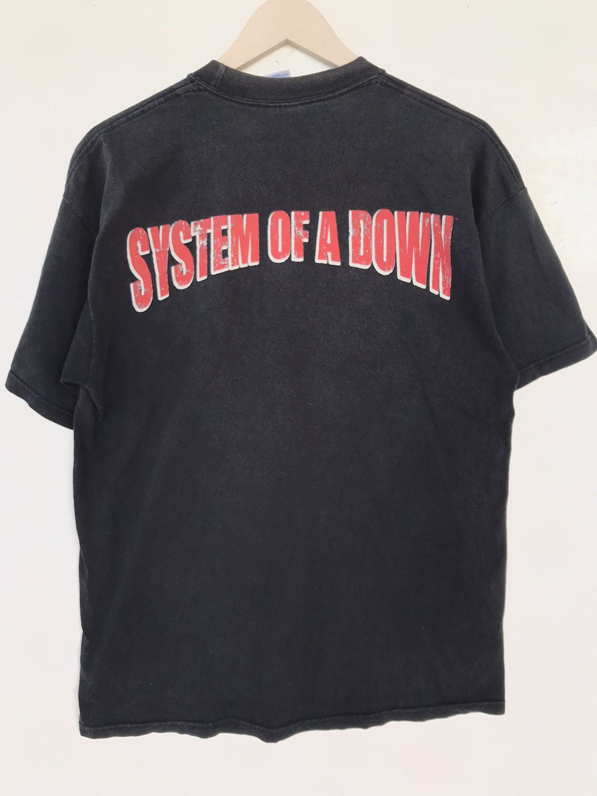 Band Tees × Vintage Vintage SYSTEM OF A DOWN T Shirt Size US M / EU 48-50 / 2 - 2 Thumbnail