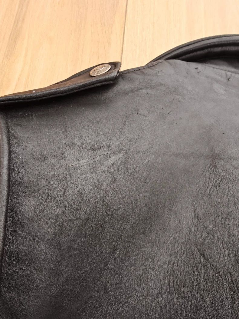 Schott Schott Leather coat Size US L / EU 52-54 / 3 - 3 Thumbnail