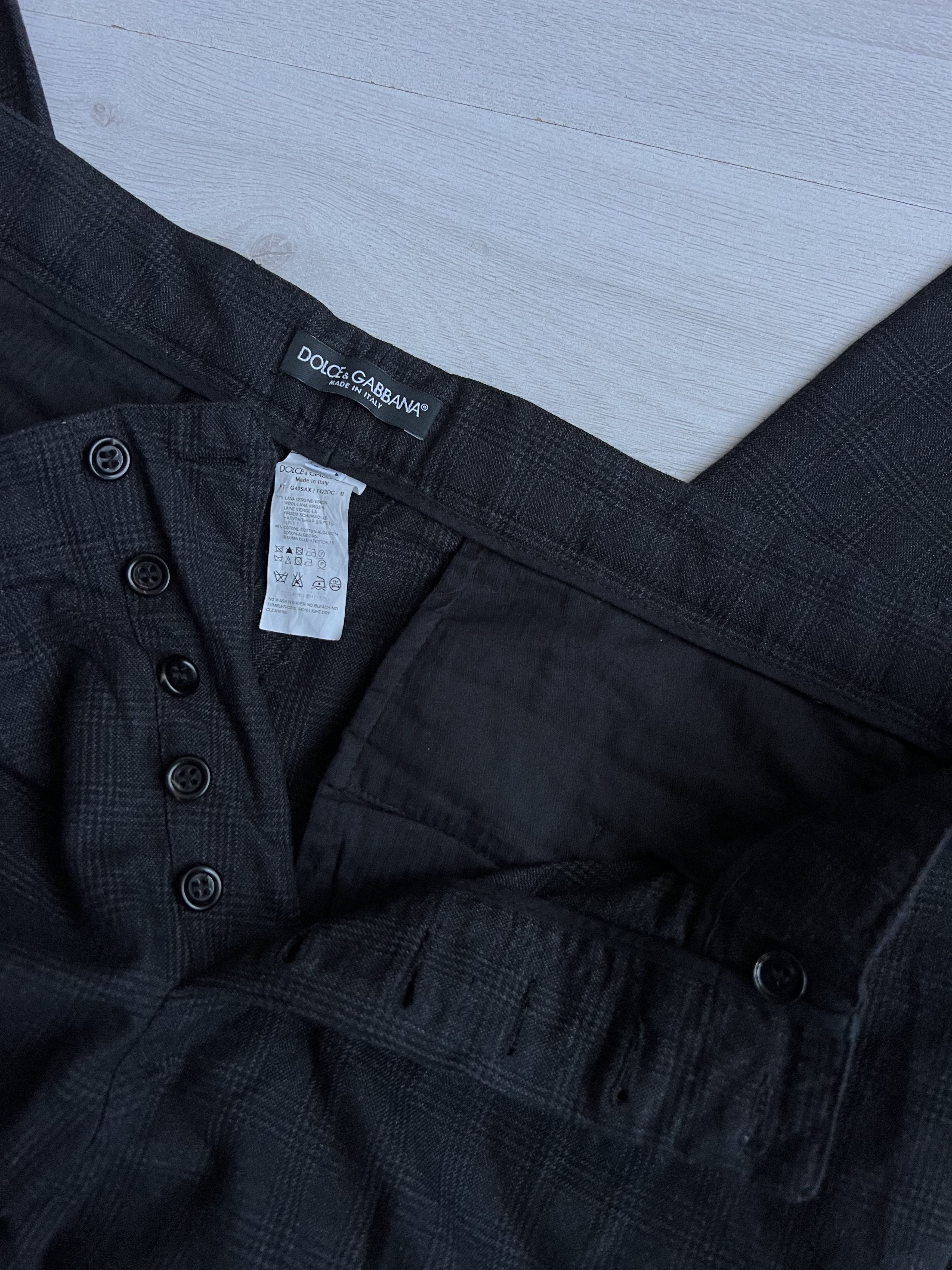 Dolce & Gabbana Dolce & Gabbana D&G men’s trousers pants dark gray size 50 Size US 34 / EU 50 - 7 Thumbnail